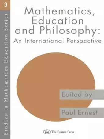 Mathematics Education and Philosophy cover