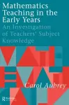 Mathematics Teaching in the Early Years cover