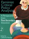 Feminist Critical Policy Analysis II cover