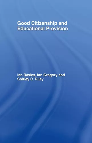 Good Citizenship and Educational Provision cover