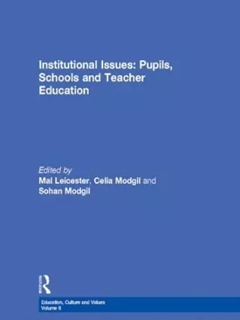 Institutional Issues cover