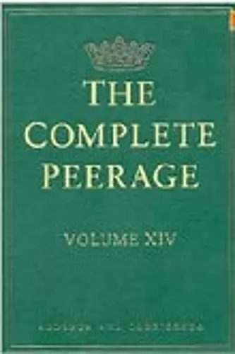 The Complete Peerage cover