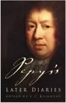 Pepys's Later Diaries cover