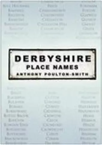 Derbyshire Place Names cover