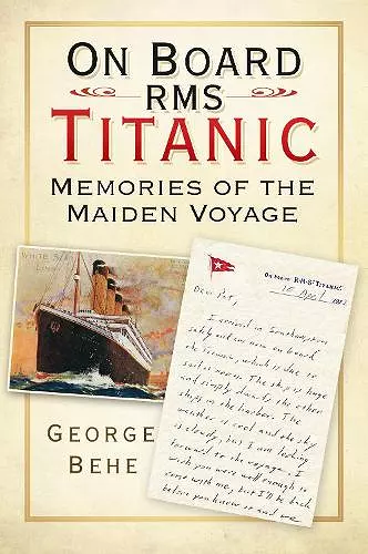 On Board RMS Titanic cover