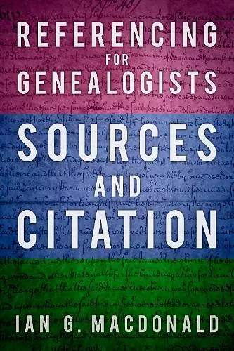 Referencing for Genealogists cover