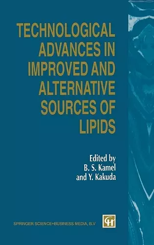 Technological Advances in Improved and Alternative Sources of Lipids cover