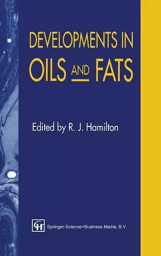 Developments in Oils and Fats cover