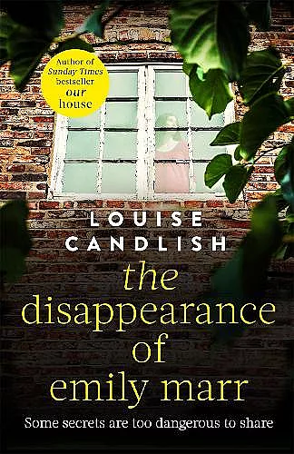 The Disappearance of Emily Marr cover