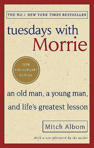 Tuesdays With Morrie cover