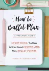 How to Bullet Plan cover