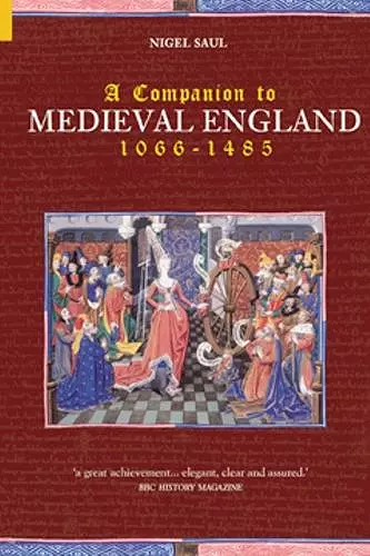 A Companion to Medieval England 1066-1485 cover