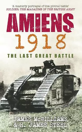 Amiens 1918 cover