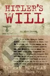 Hitler's Will cover