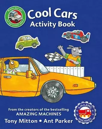 Amazing Machines Cool Cars Activity Book cover