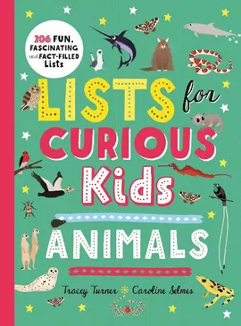 Lists for Curious Kids: Animals cover