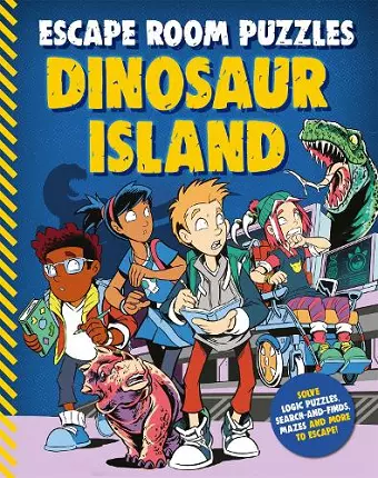 Escape Room Puzzles: Dinosaur Island cover