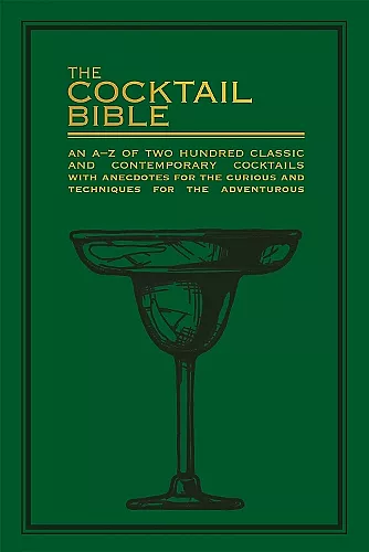 The Cocktail Bible cover