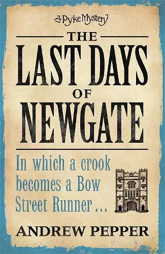 The Last Days of Newgate cover