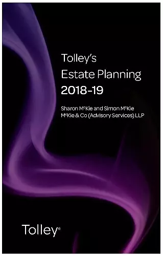 Tolley's Estate Planning 2018-19 cover