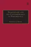 Shakespeare and his Contemporaries in Performance cover