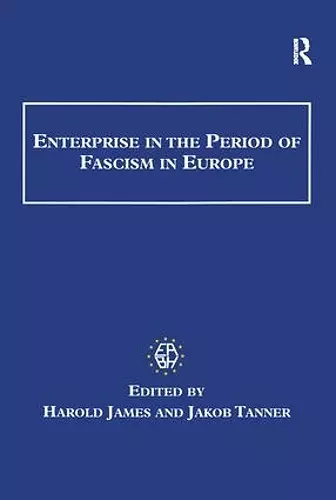 Enterprise in the Period of Fascism in Europe cover