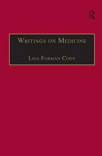 Writings on Medicine cover