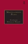 Miscellaneous Plays cover