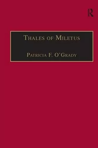 Thales of Miletus cover