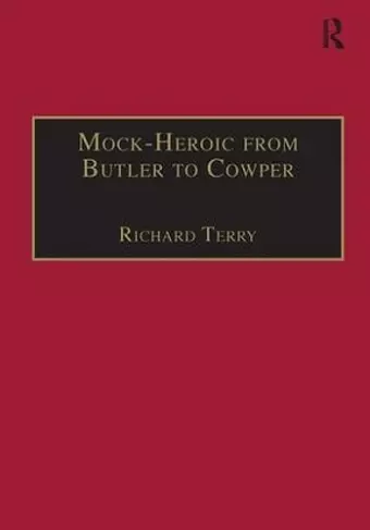 Mock-Heroic from Butler to Cowper cover