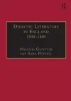 Didactic Literature in England 1500–1800 cover