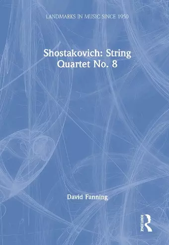 Shostakovich: String Quartet No. 8 cover