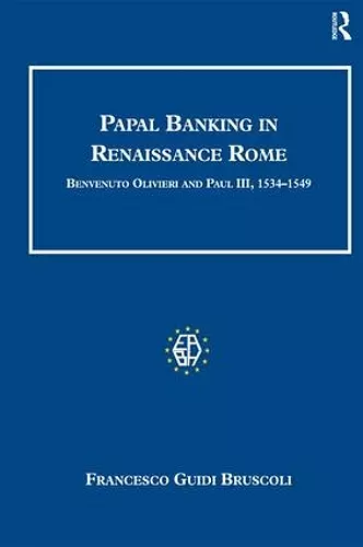 Papal Banking in Renaissance Rome cover