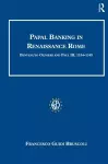 Papal Banking in Renaissance Rome cover