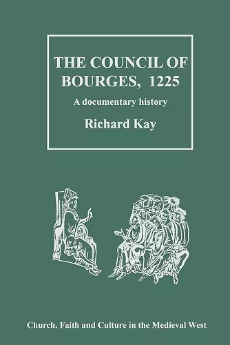 The Council of Bourges, 1225 cover