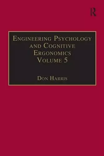 Engineering Psychology and Cognitive Ergonomics cover