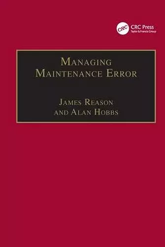 Managing Maintenance Error cover