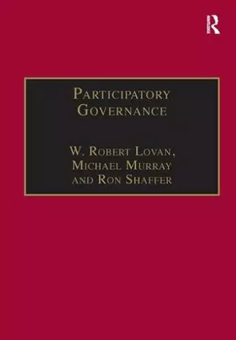 Participatory Governance cover