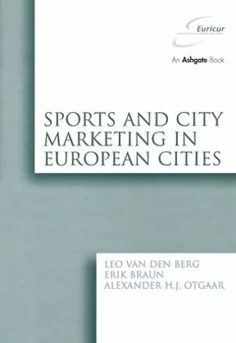 Sports and City Marketing in European Cities cover