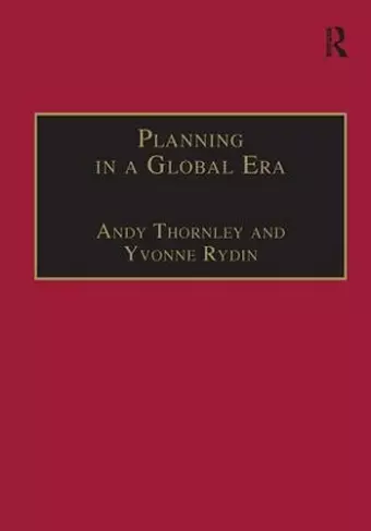 Planning in a Global Era cover