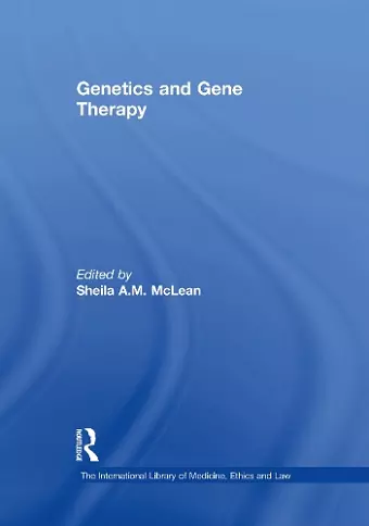 Genetics and Gene Therapy cover