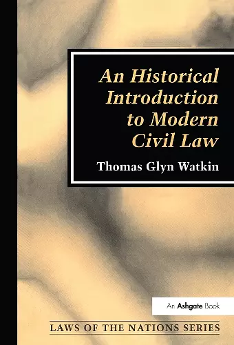 An Historical Introduction to Modern Civil Law cover