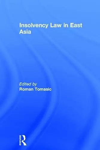 Insolvency Law in East Asia cover