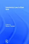 Insolvency Law in East Asia cover