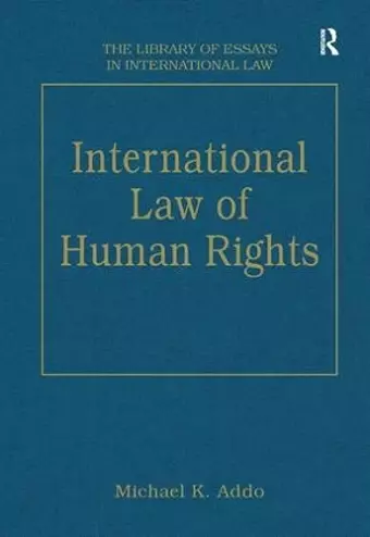 International Law of Human Rights cover