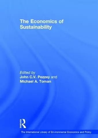 The Economics of Sustainability cover