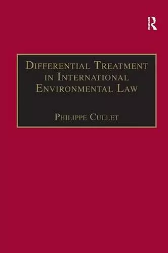 Differential Treatment in International Environmental Law cover