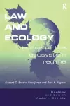 Law and Ecology cover