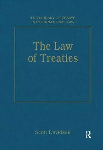 The Law of Treaties cover