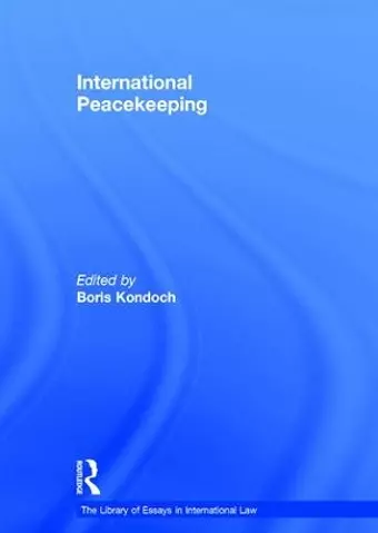 International Peacekeeping cover